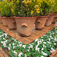 Alhambra gardens detail